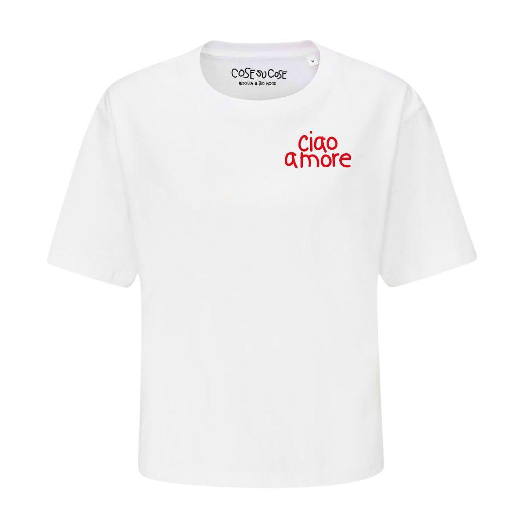 Ciao Amore - Crop T-Shirt