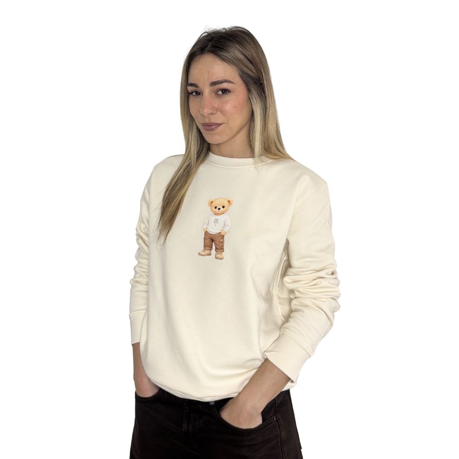 Odio Tutti :) Orsetto - Felpa Girocollo