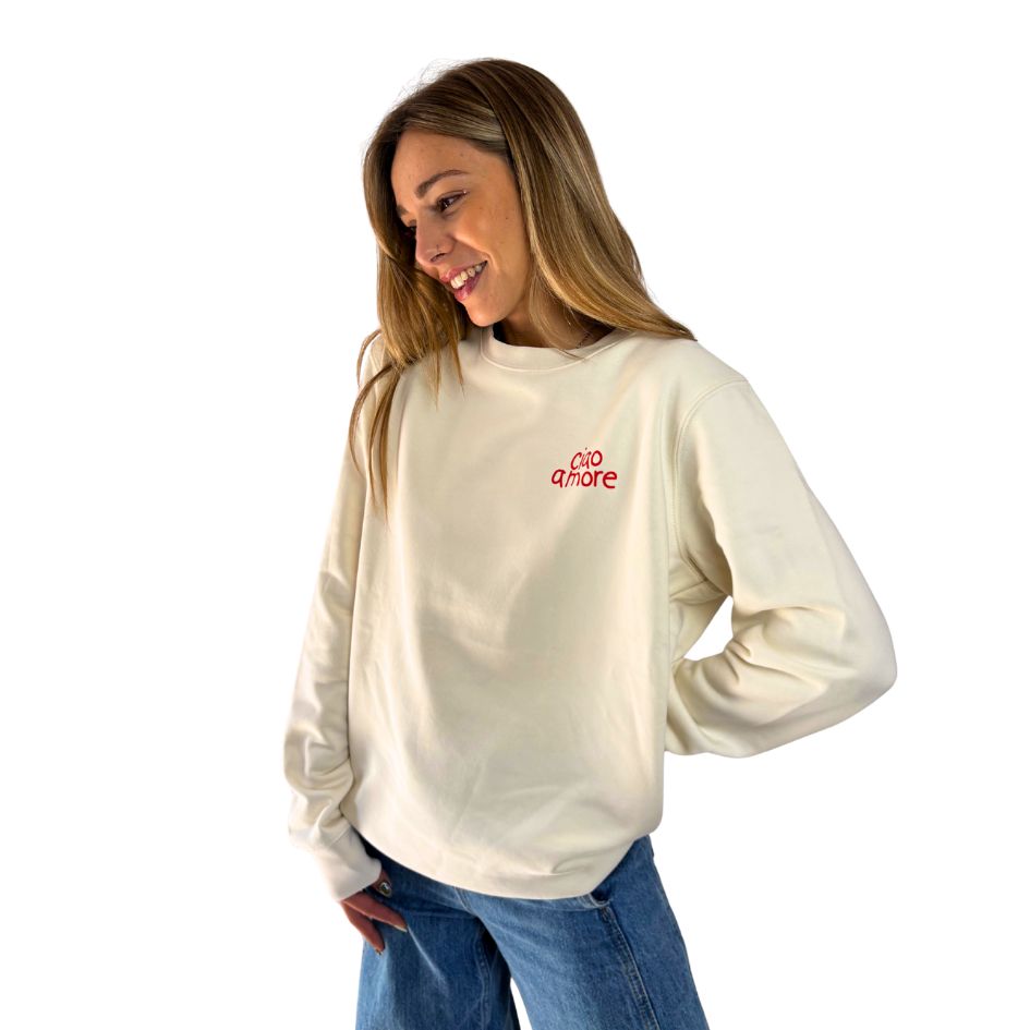 Ciao Amore - Felpa Girocollo