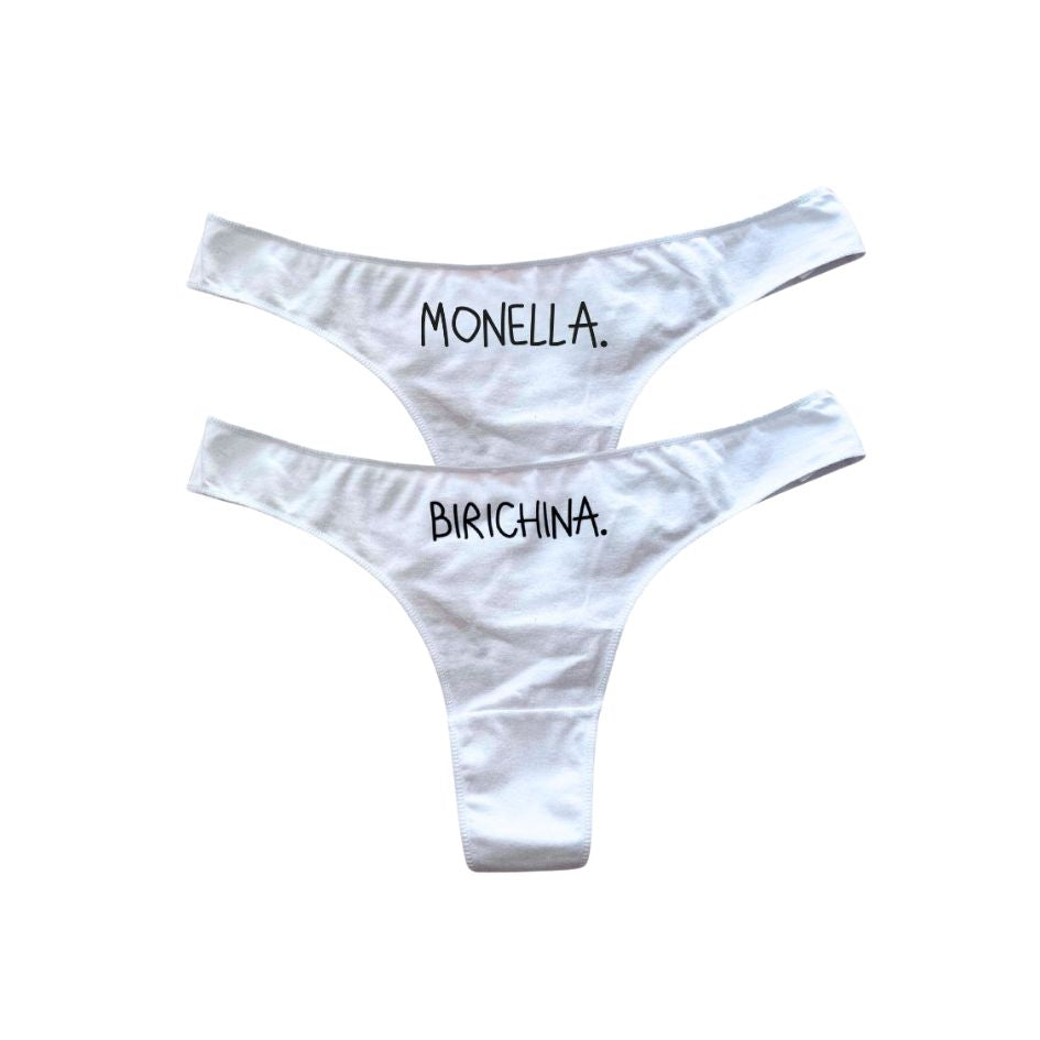 Tanga Pack Bianco 2 pz.