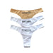 Tanga Pack Bianco 3 pz.