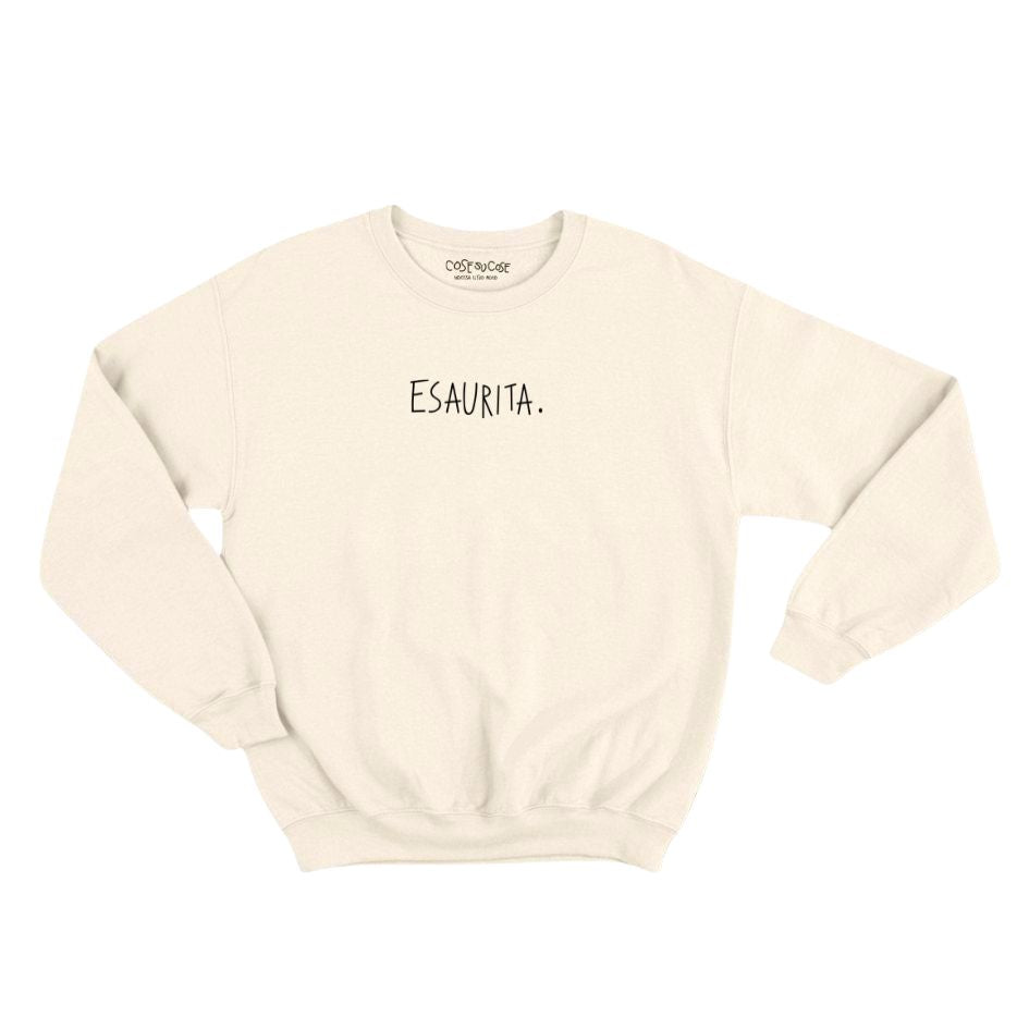 Esaurita. - Felpa Girocollo