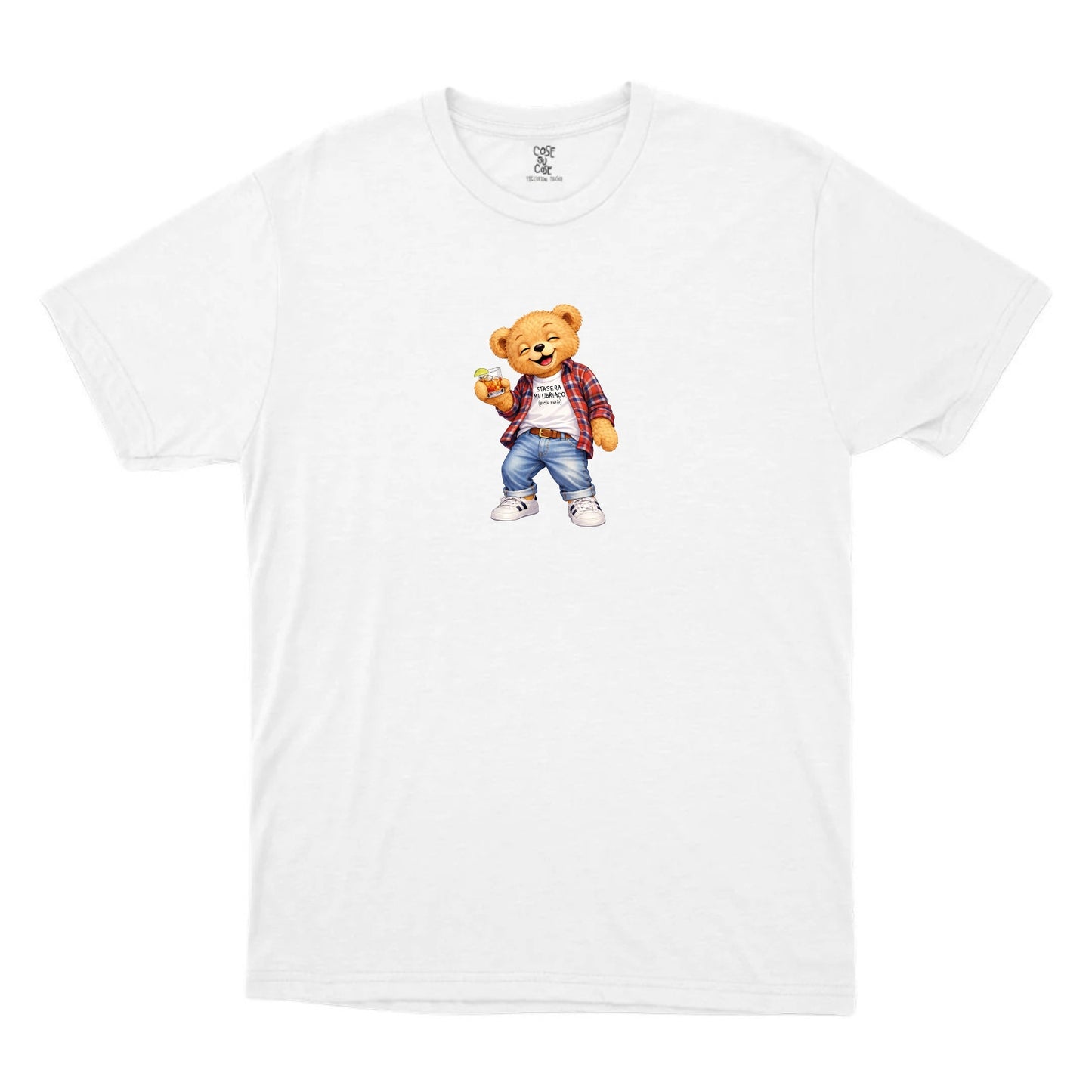 Stasera Mi Ubriaco Orsetto - T-Shirt