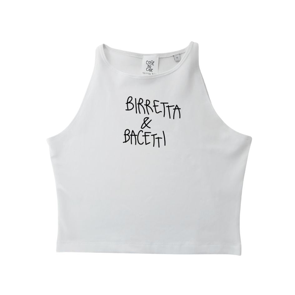 Birretta & Bacetti - Crop Canotta