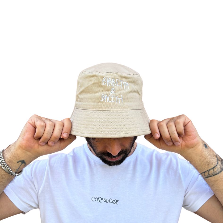 Birretta & Bacetti - Cappello Pescatore Ricamato