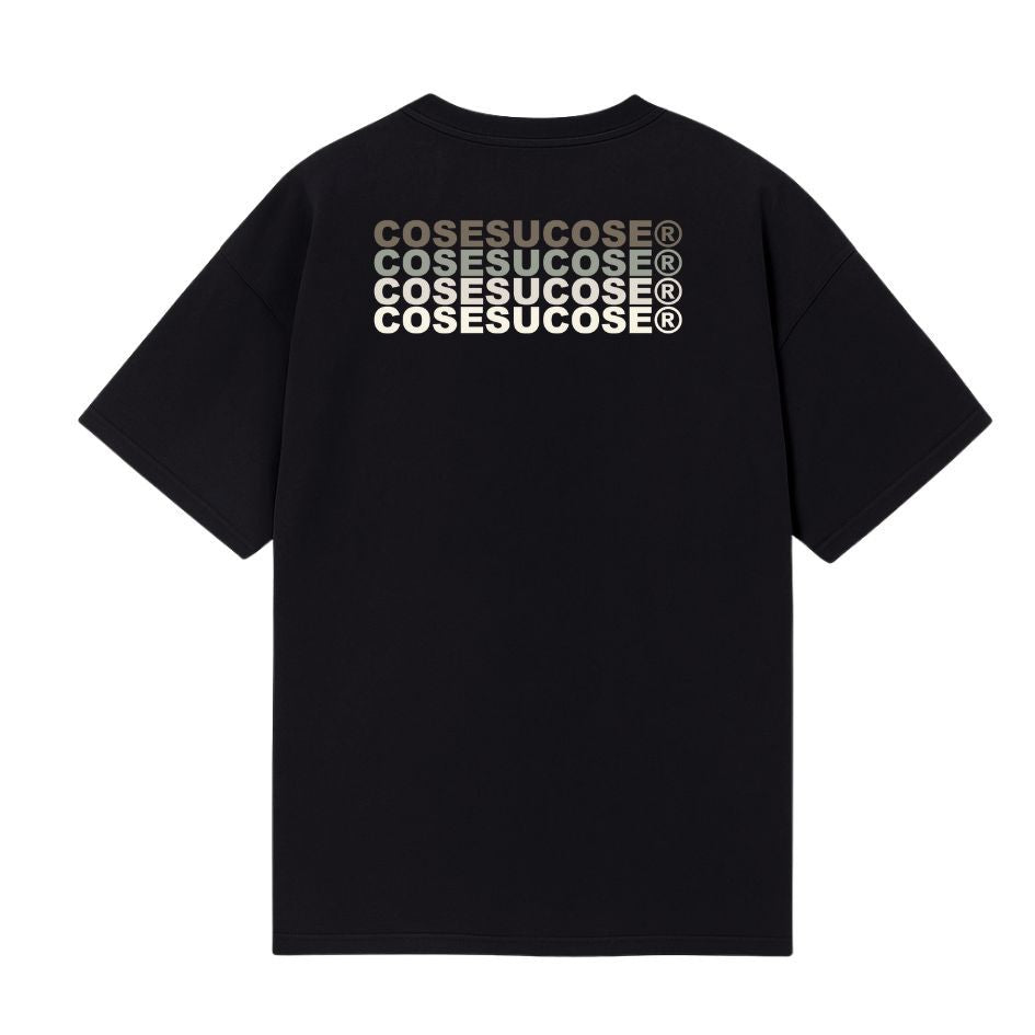 cosesucose Logo Bold - T-Shirt Over Black