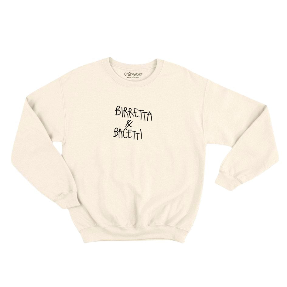 Birretta E Bacetti - Felpa Girocollo