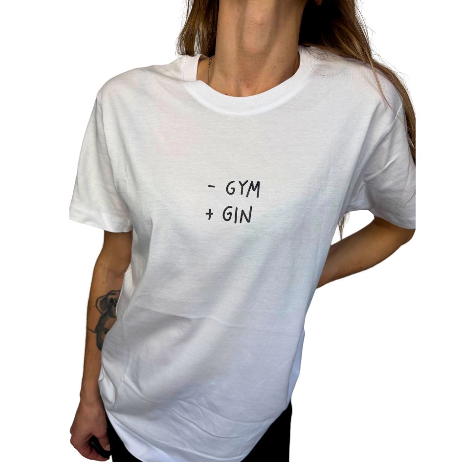 -Gym +Gin - T-Shirt