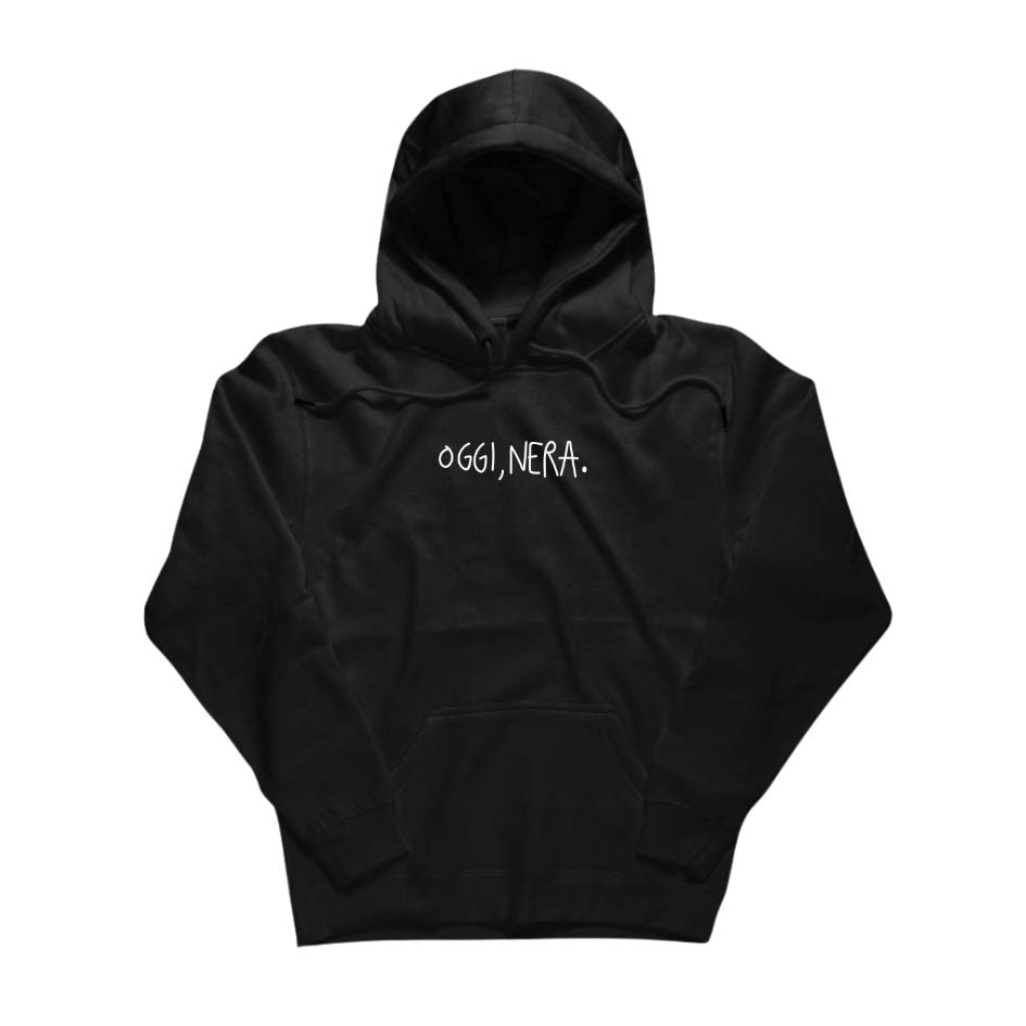 Oggi, Nera - Felpa Cappuccio