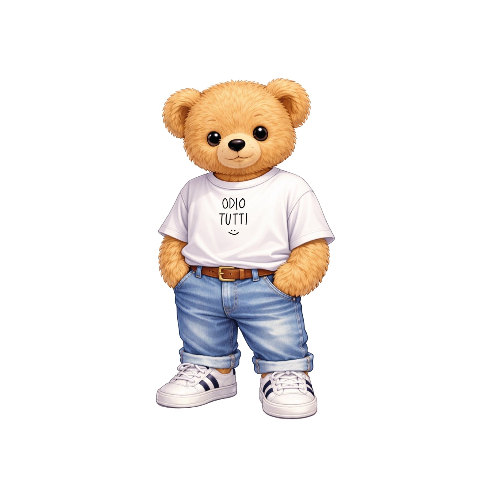 Odio Tutti :) Orsetto - T-Shirt