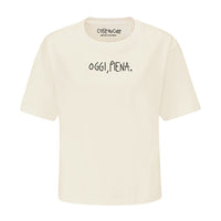 Oggi, Piena. - Crop T-Shirt