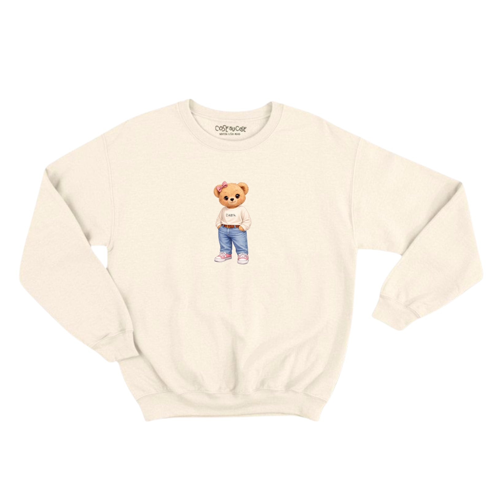 Esaurita. Orsetto - Felpa Girocollo