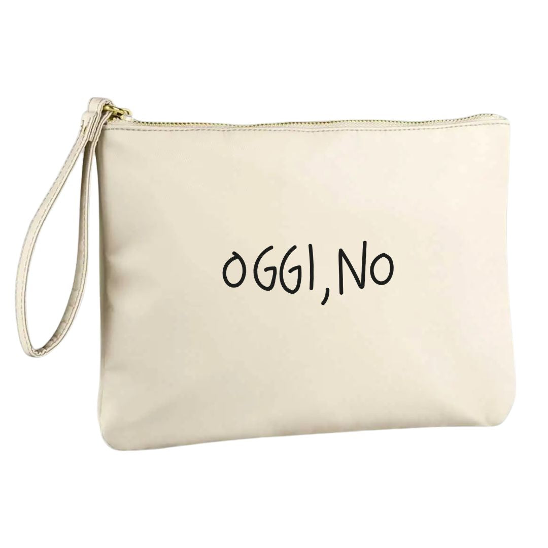 Oggi, No. - Pochette Nylon Beige