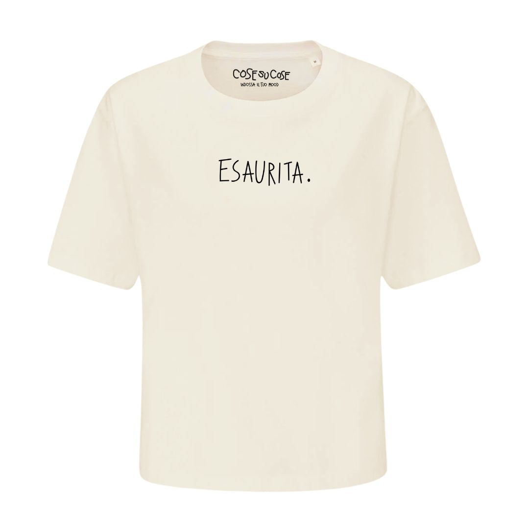 Esaurita. - Crop T-Shirt