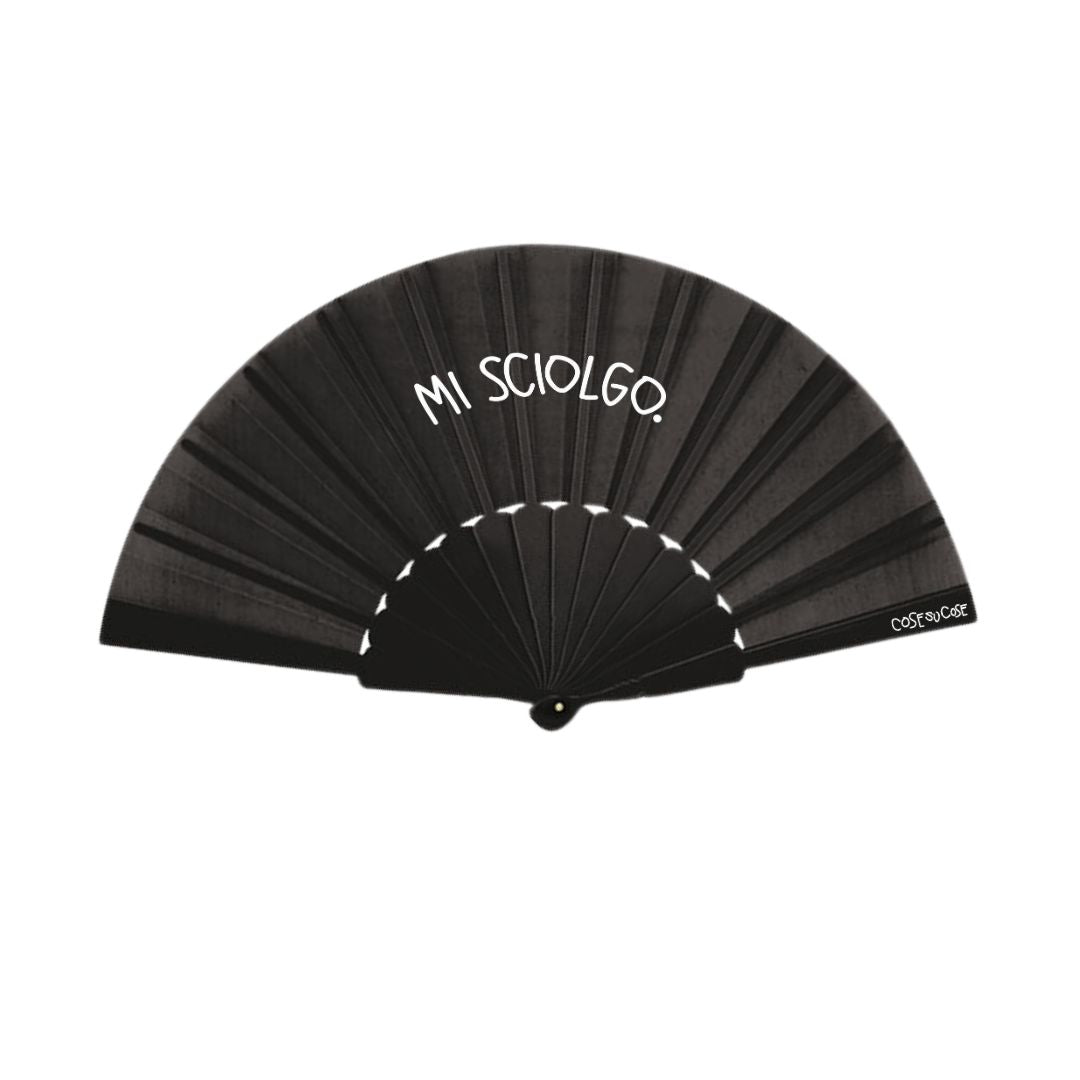 Mi Sciolgo. - Ventaglio Nero