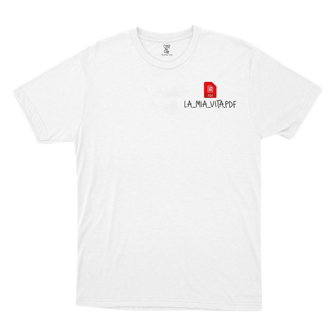 La Mia Vita PDF - T-Shirt