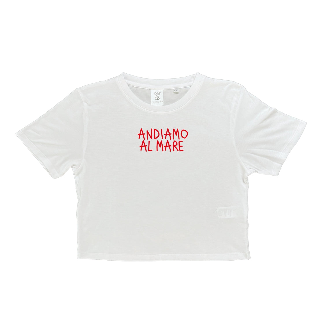 Andiamo Al Mare - Crop T-shirt