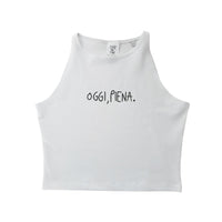 Oggi Piena. - Crop Canotta