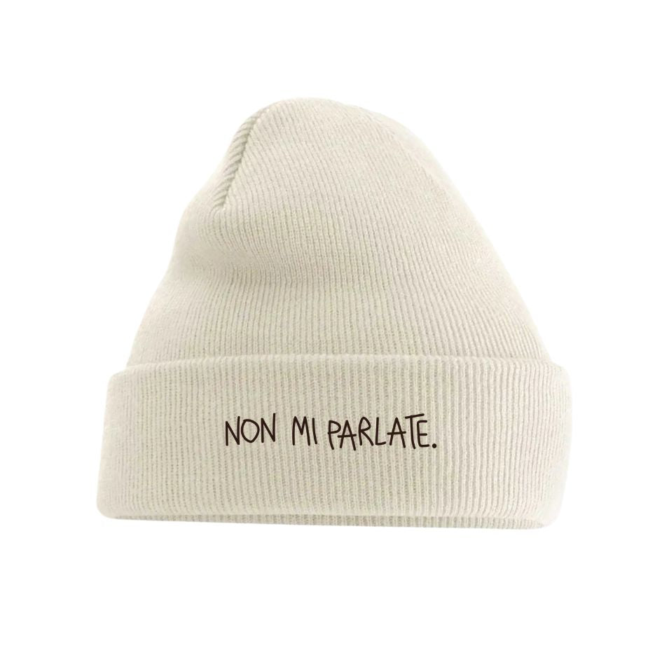 Non Mi Parlate. - Cuffia Ricamata