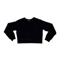 cosesucose Logo Bold - Felpa Crop Girocollo