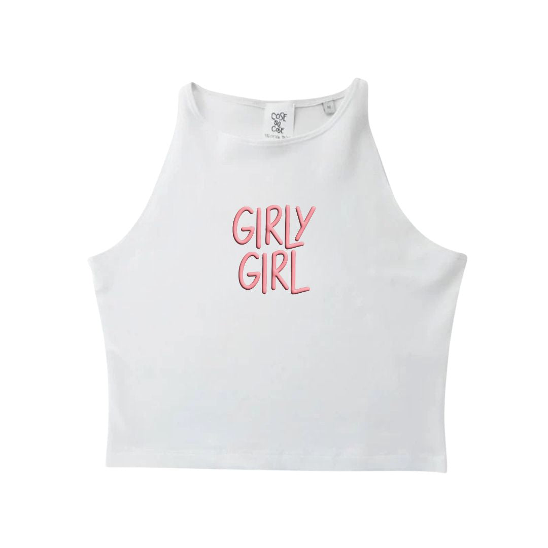 Girly Girl - Crop Canotta