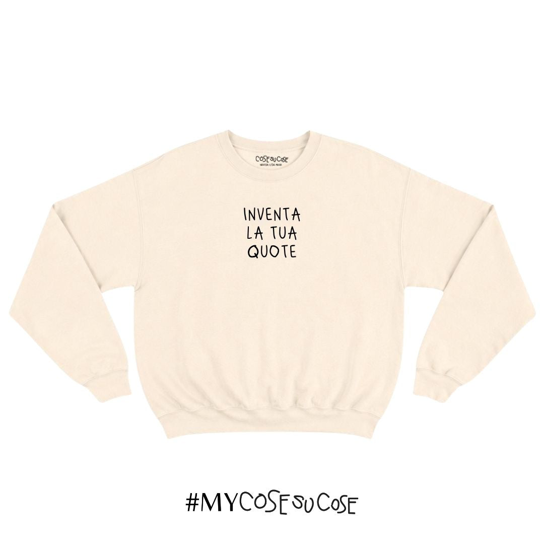 Felpa Girocollo - MYcosesucose