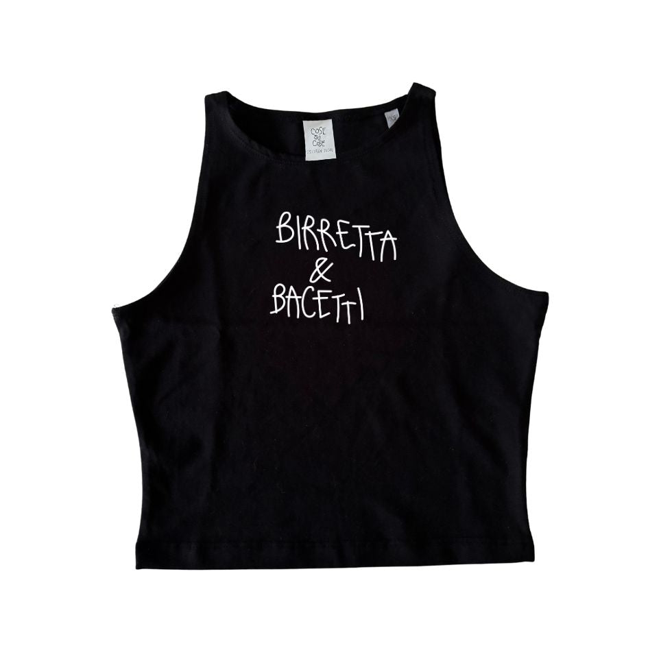 Birretta & Bacetti - Crop Canotta