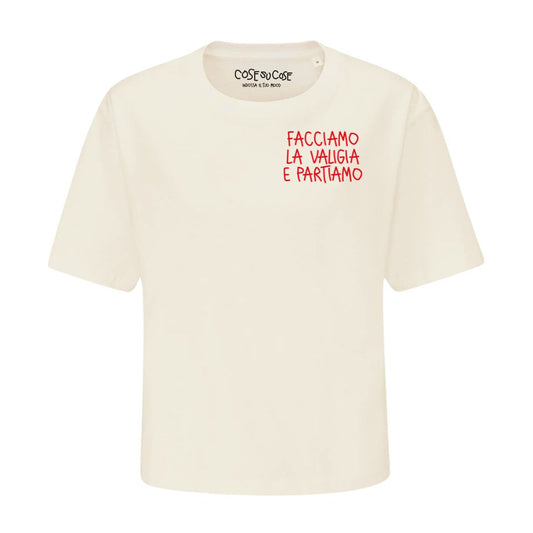 Facciamo La Valigia E Partiamo - Crop T-Shirt