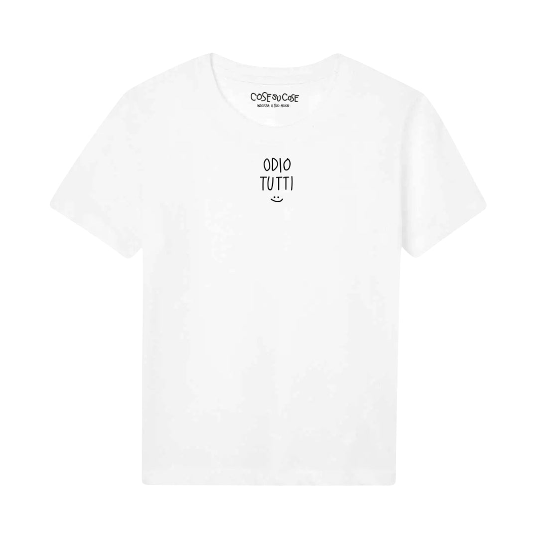 Odio Tutti :) - T-Shirt Bambini