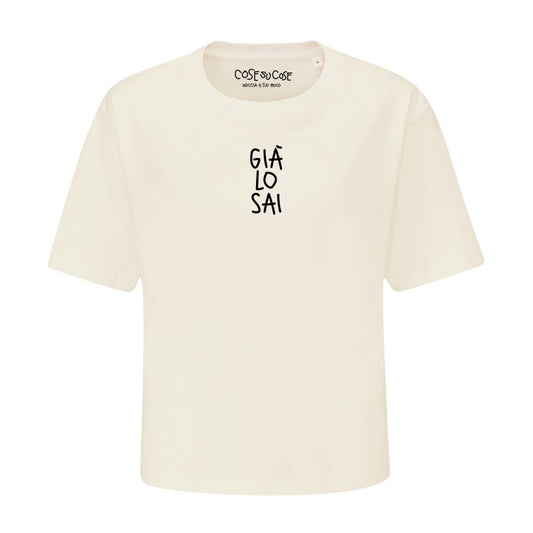 Già Lo Sai - Crop T-Shirt