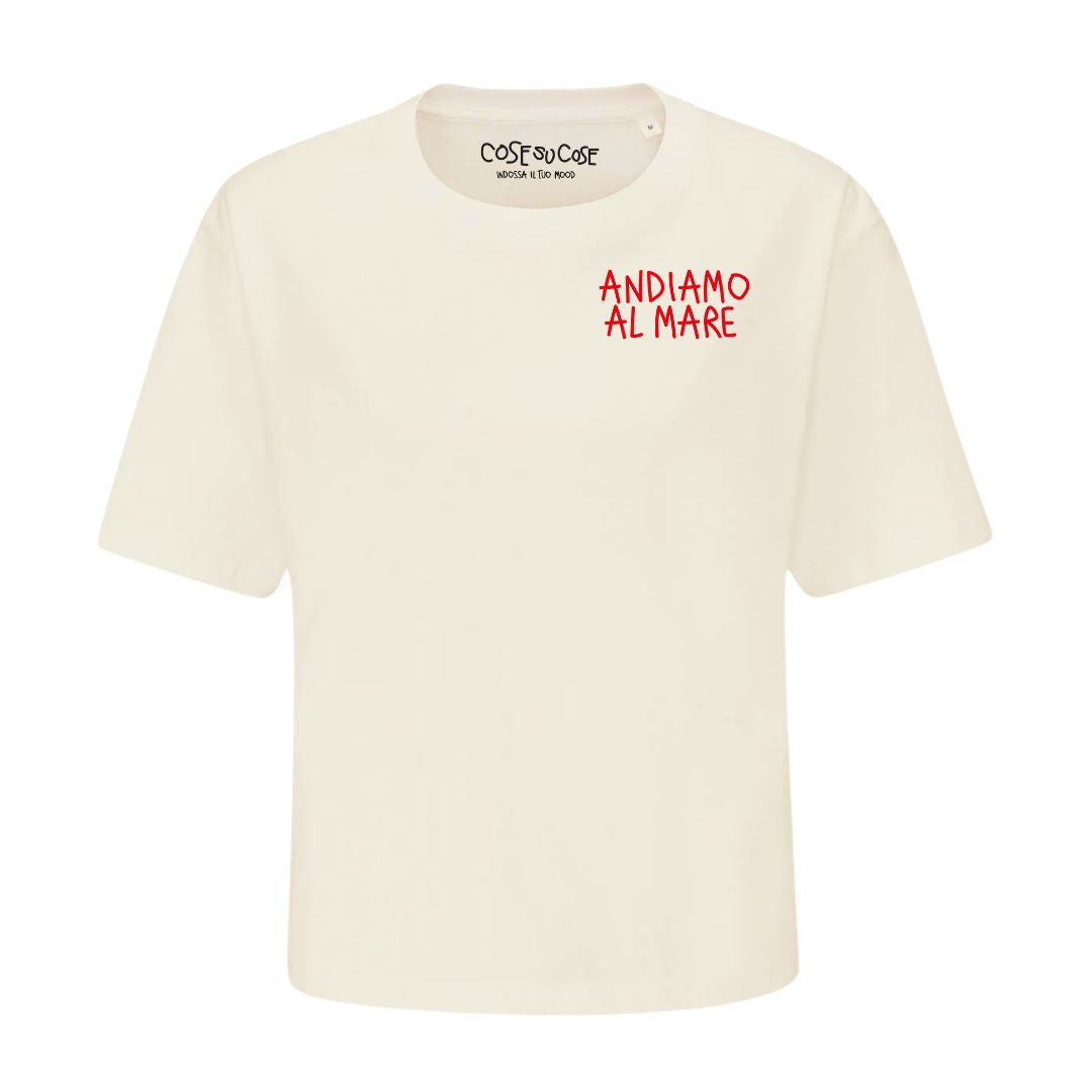 Andiamo Al Mare - Crop T-Shirt