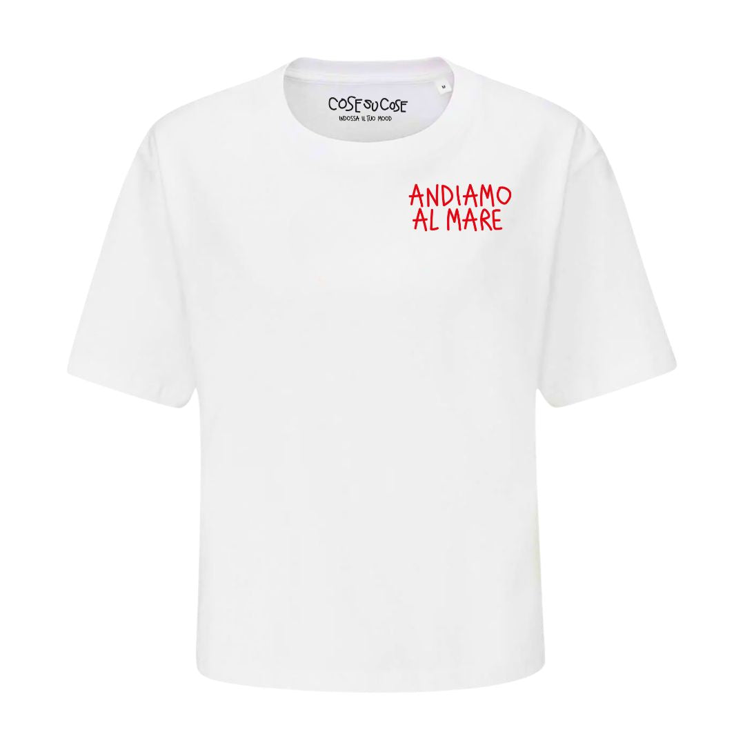 Andiamo Al Mare - Crop T-Shirt