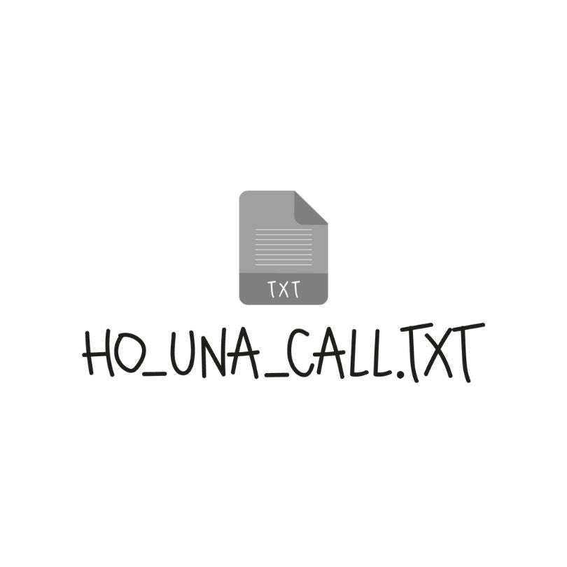 Ho Una Call TXT - T-Shirt