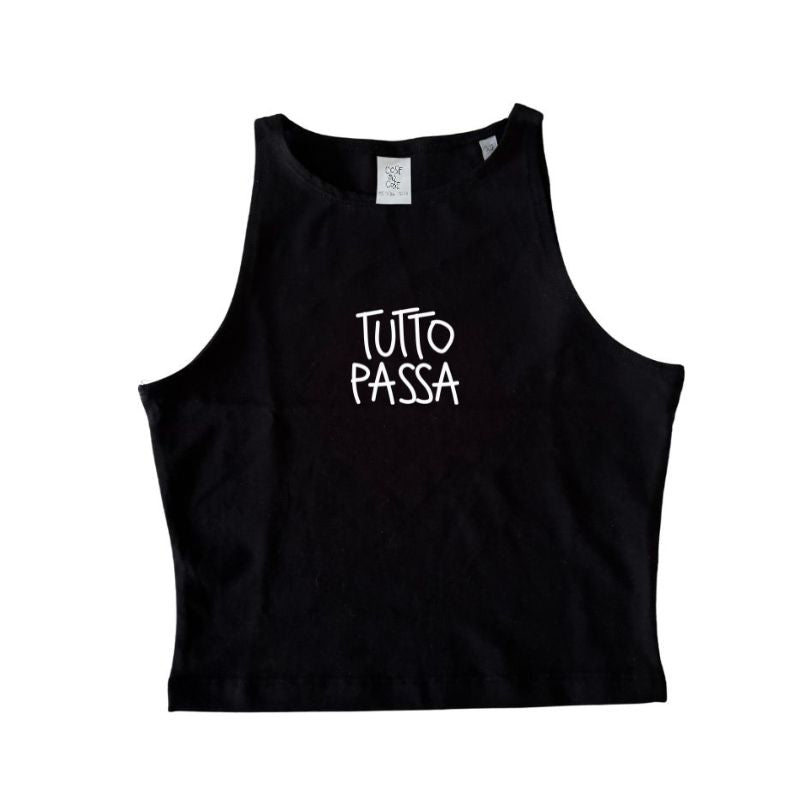 Tutto Passa - Crop Canotta
