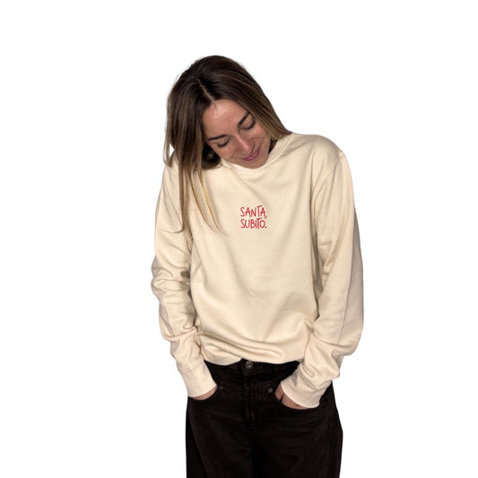 Santa, Subito. - Felpa Girocollo