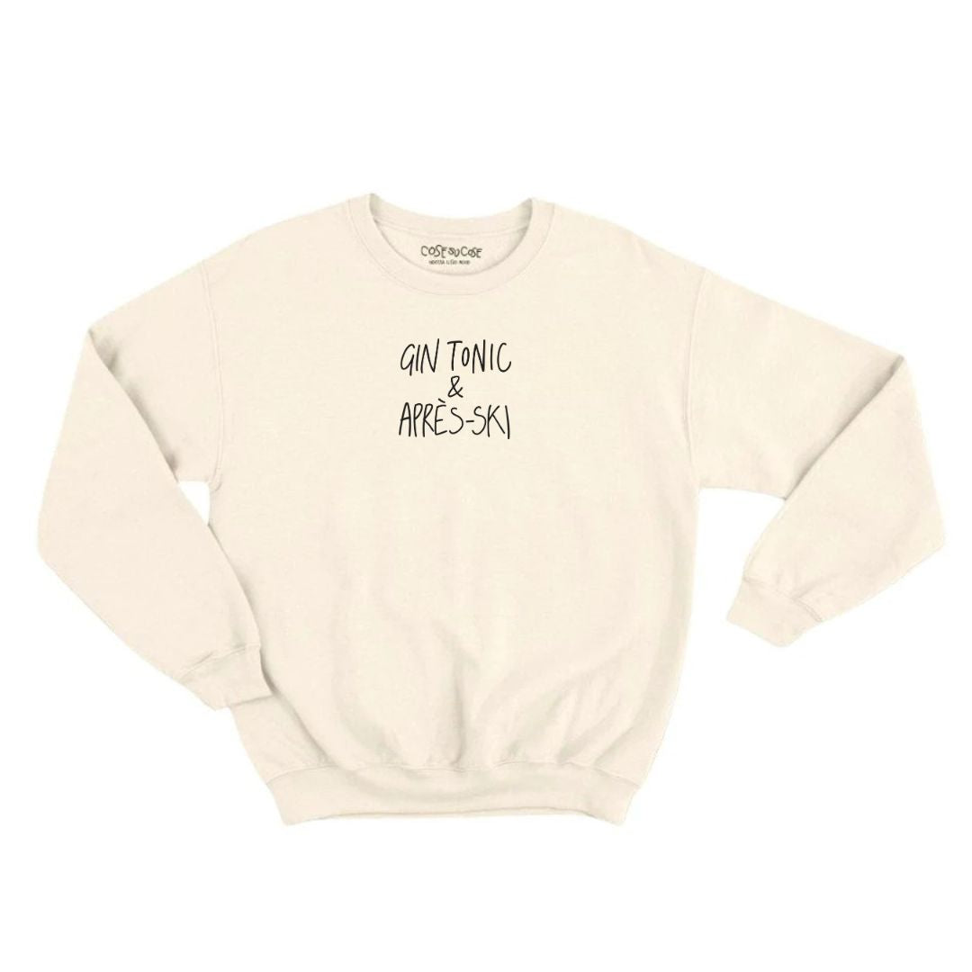 Gin Tonic & Apres Ski - Felpa Girocollo
