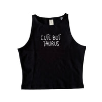 Segni Zodiacali Cute But - Crop Canotta