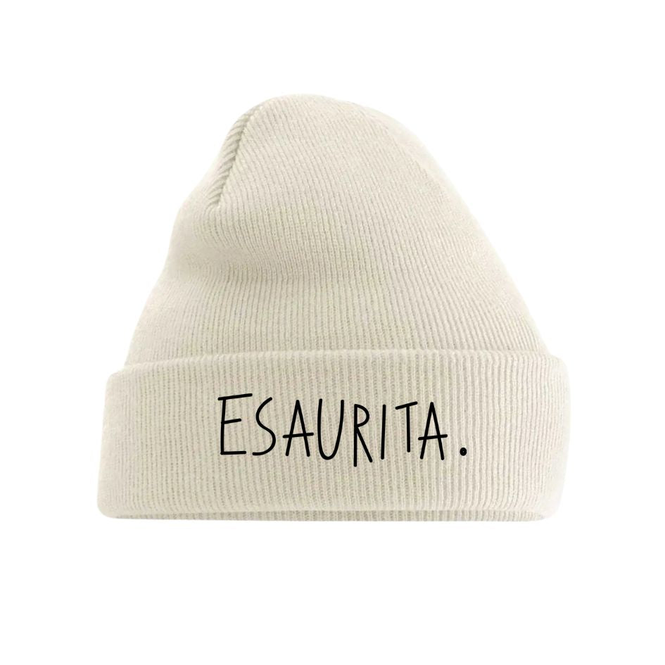Esaurita. - Cuffia Ricamata