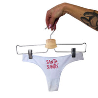 Tanga Pack Bianco 4 pz.