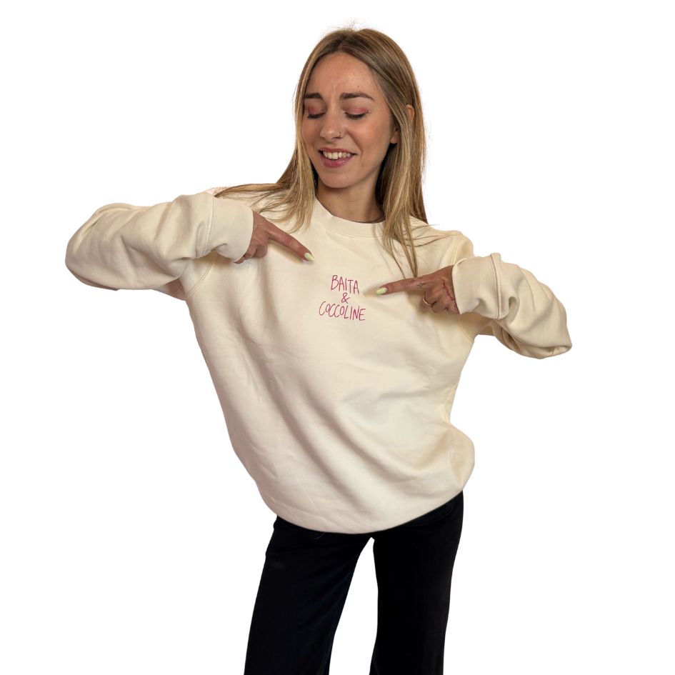 Baita & Coccoline - Felpa Girocollo
