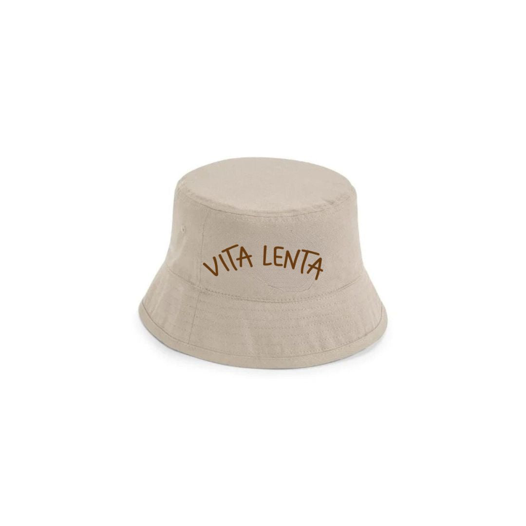 Vita Lenta - Cappello Pescatore Ricamato
