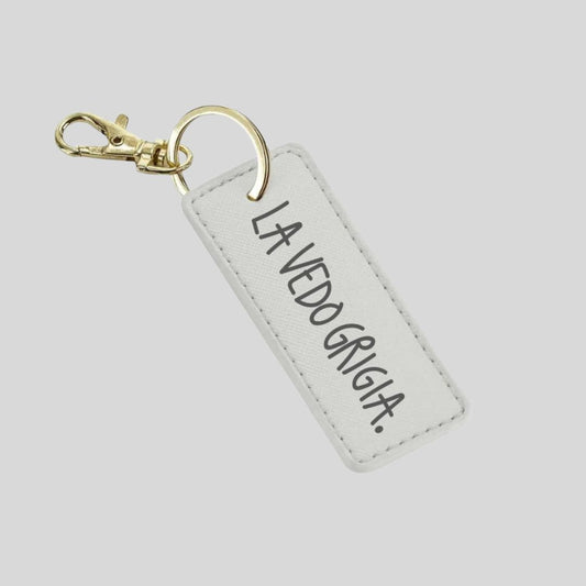 La Vedo Grigia. - Portachiavi Rettangolo