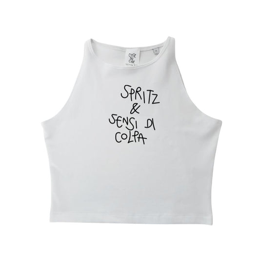 Spritz & Sensi Di Colpa - Crop Canotta