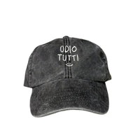 Odio Tutti :) - Cappello Visiera Ricamato