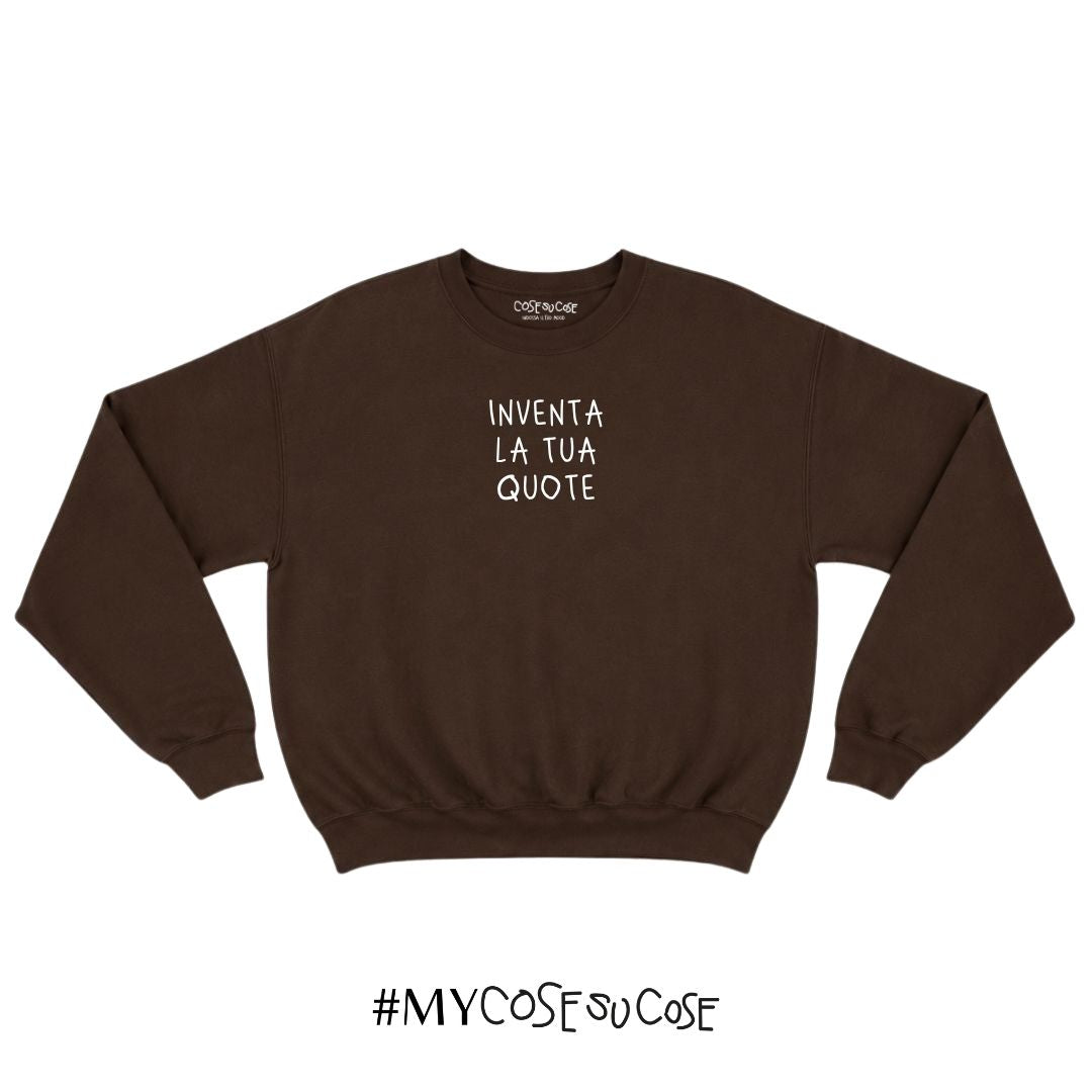 Felpa Girocollo - MYcosesucose