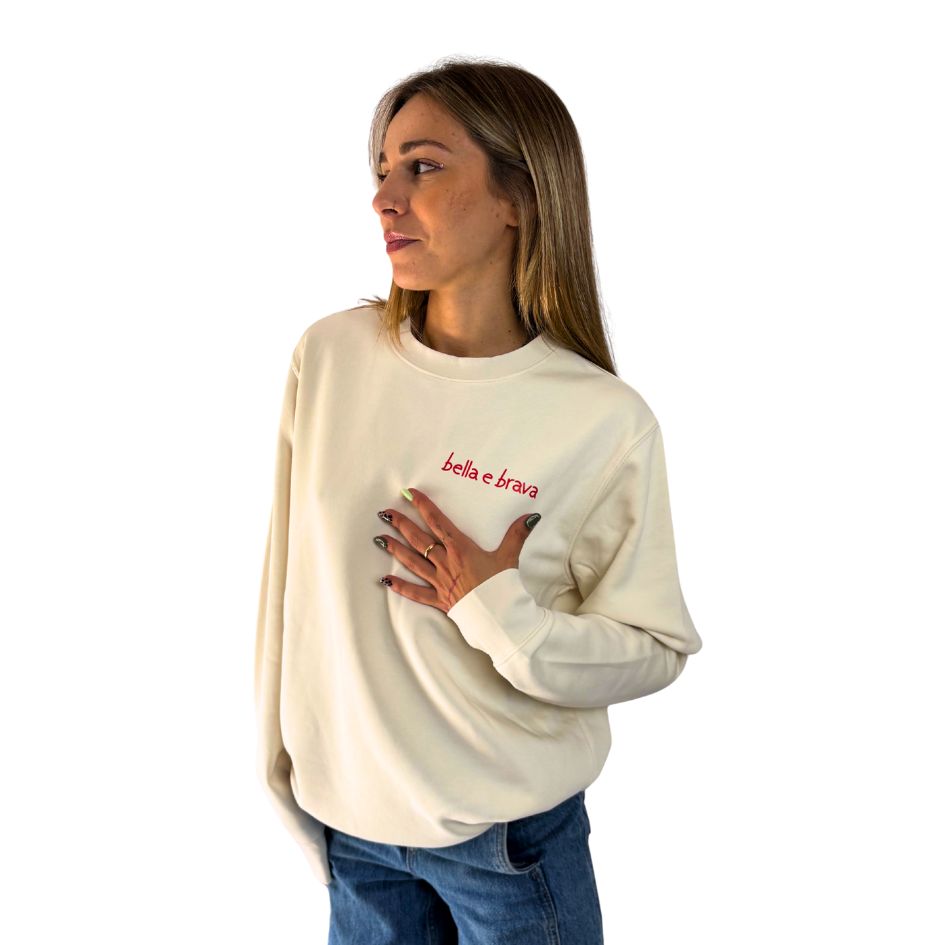 Bella E Brava - Felpa Girocollo