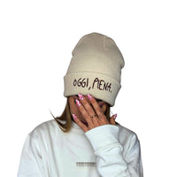 Oggi, Piena. - Cuffia Ricamata