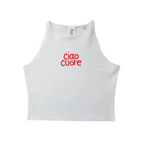 Ciao Cuore - Crop Canotta