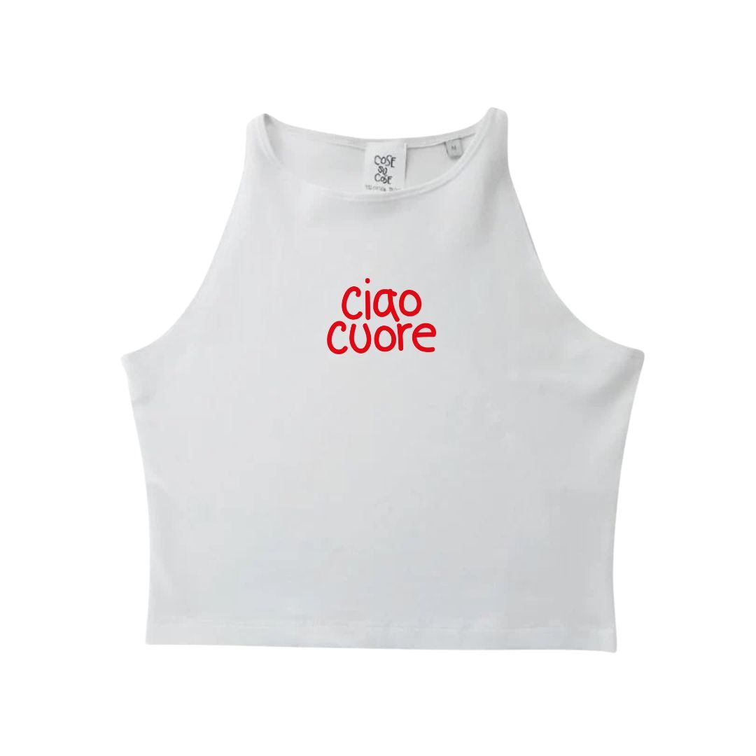 Ciao Cuore - Crop Canotta