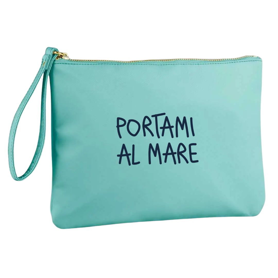 Portami Al Mare - Pochette Nylon Azzurra